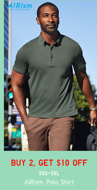 BODY7 - AIRISM POLO SHIRT