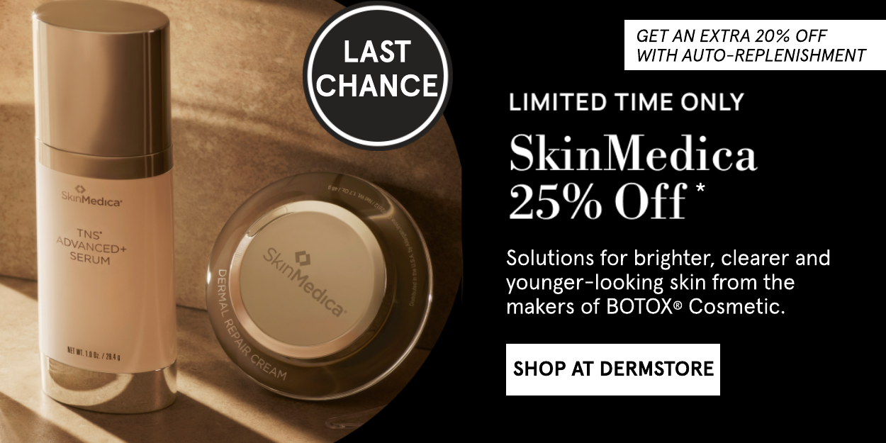 SkinMedica 25% off Shop at Dermstore