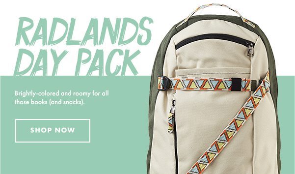 RADLANDS DAY PACK - SHOP NOW