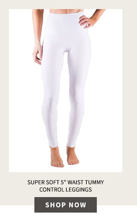 Super Soft 5" Waist Tummy Control Leggings 