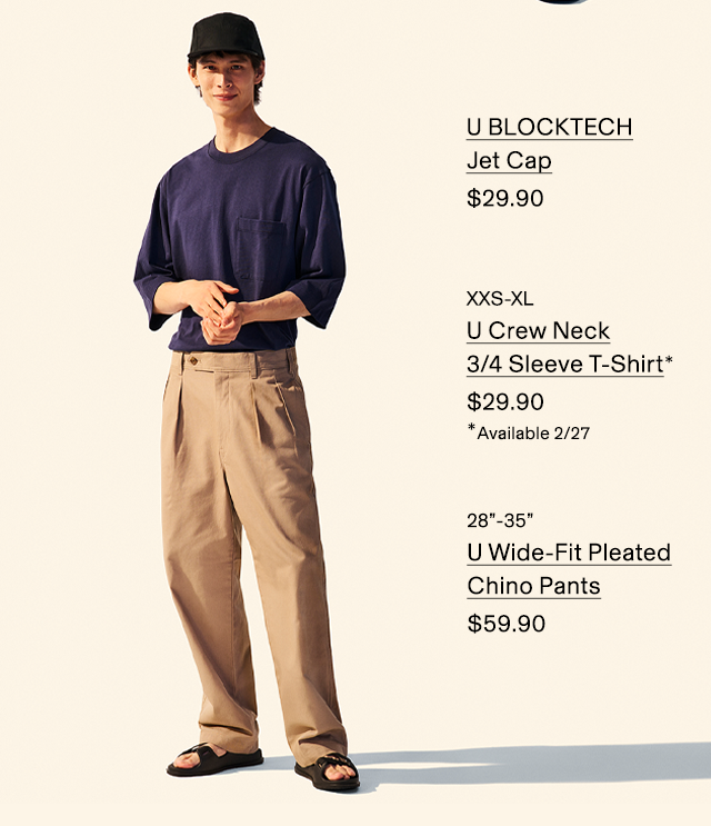 Just arrived: New Uniqlo U Spring/Summer collection - Uniqlo USA Email ...