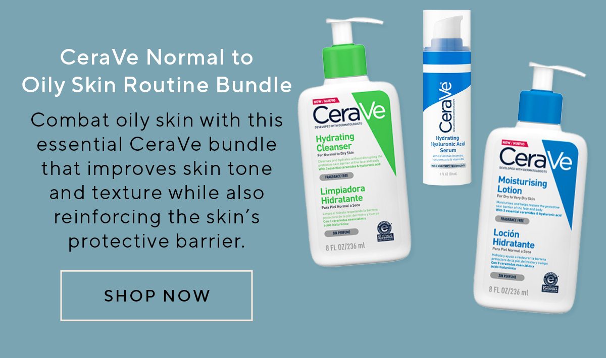 CeraVe Normal to Oily Skin Routine Bundle