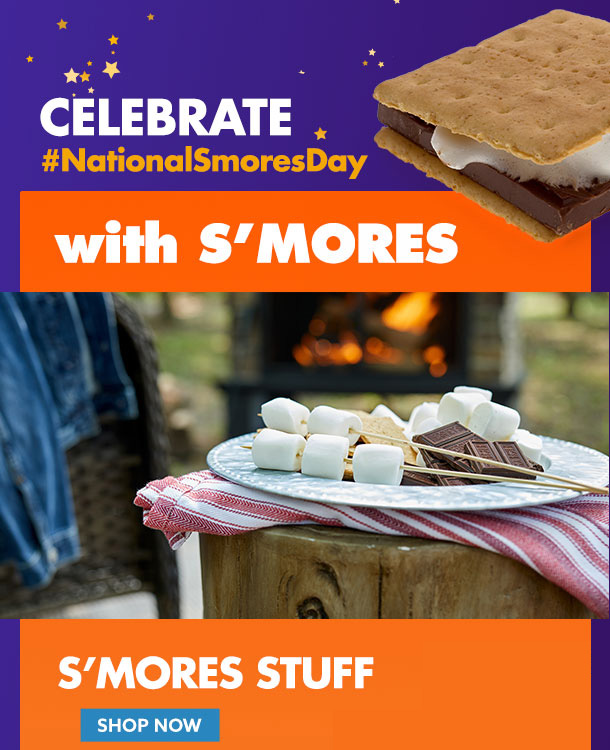 Celebrate #NationalSmoresDay with S'mores: S'mores Stuff