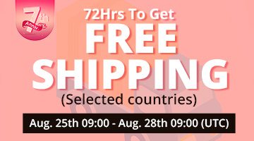 Free Shipping72h