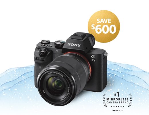 SAVE $600 | Alpha 7 II Camera