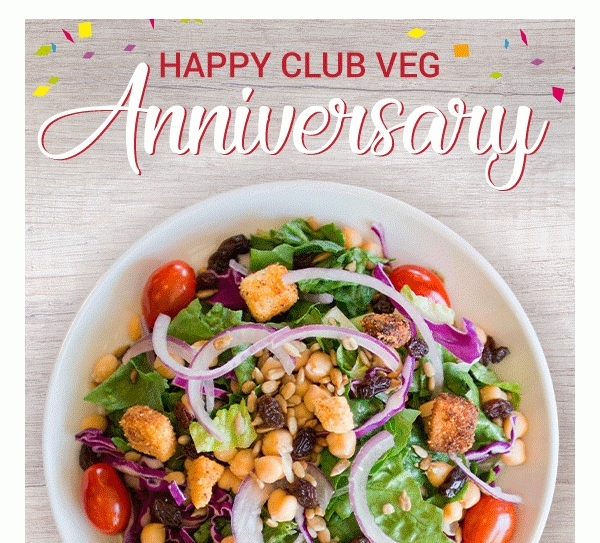 Happy Club Veg Anniversary