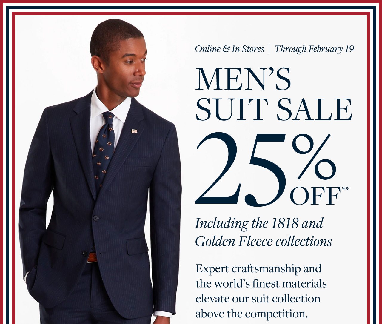 brooks brothers clearance suits