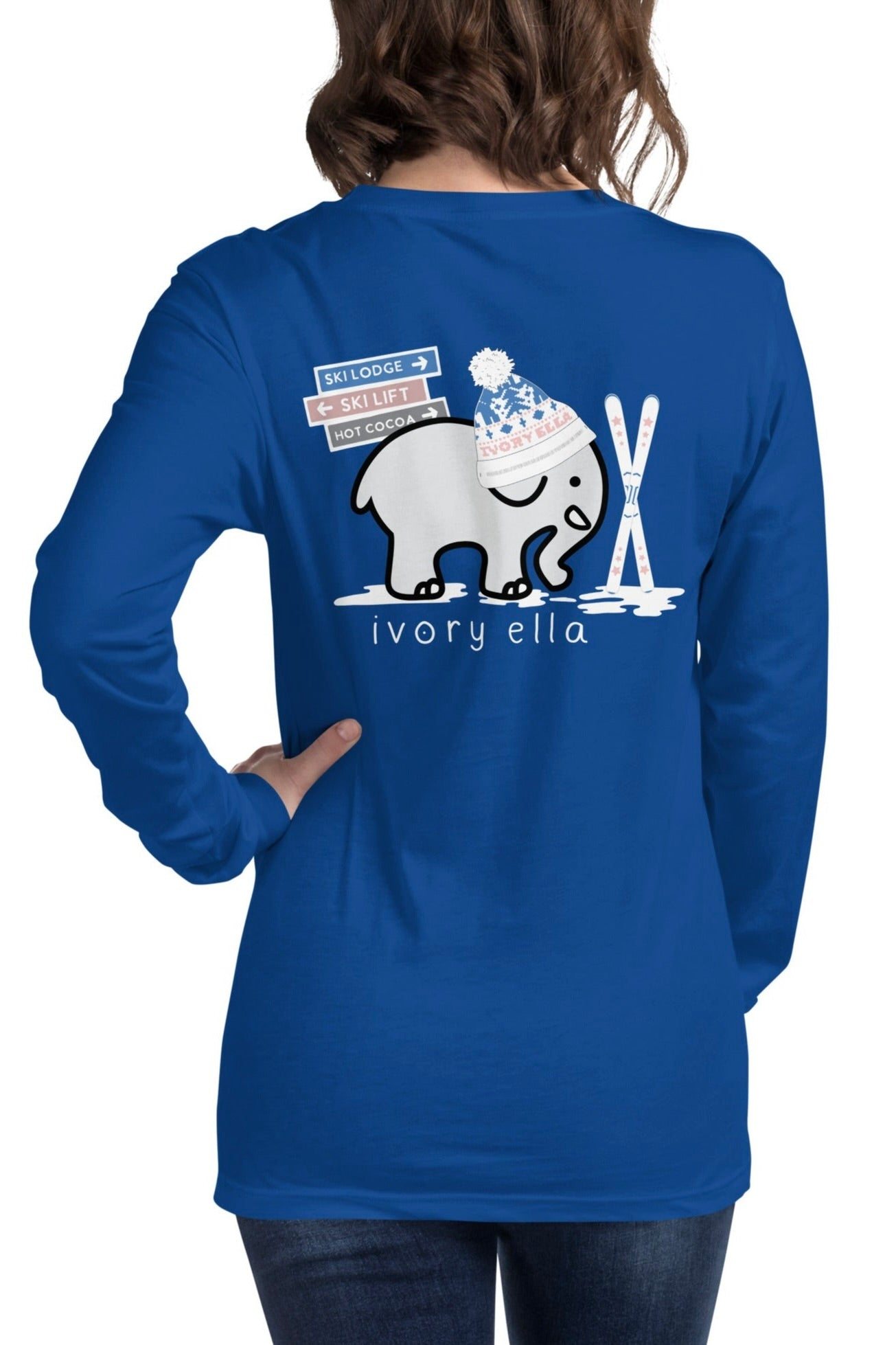 Image of Ski Ella Unisex Long Sleeve T-Shirt