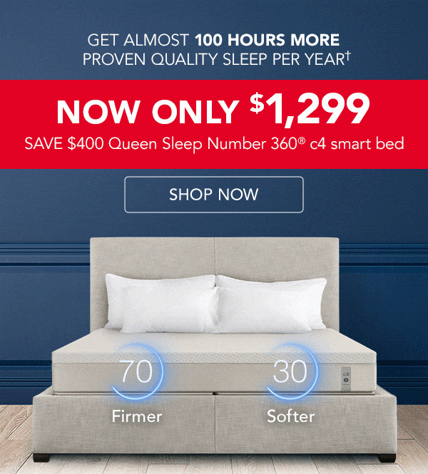c4 smart bed only $1,299 | shop now