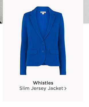 Shop Whistles Slim Jersey Jacket