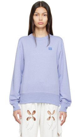 Acne Studios - Purple Organic Cotton Sweatshirt