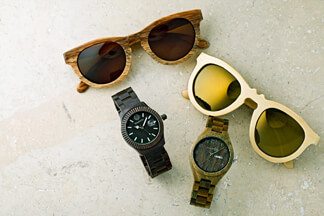 Natural Wood Sunglasses & Watches