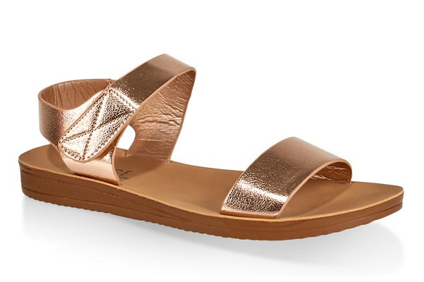 Single Band Velcro Strap Sandals