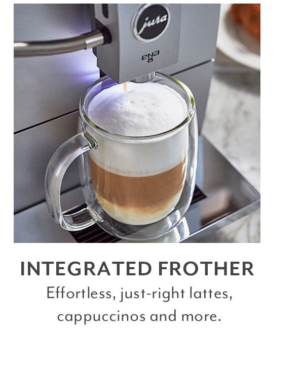 Integrated Frother