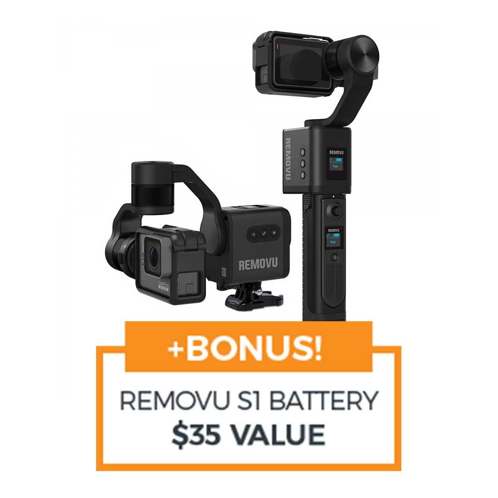 REMOVU RM-S1-H5 3-AXIS GIMBAL GOPRO H6/5