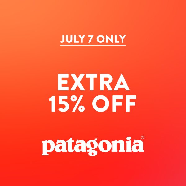 Extra 15% off Patagonia