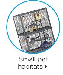 Small pet habitats.