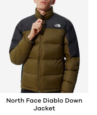 North Face Diablo Down Jacket