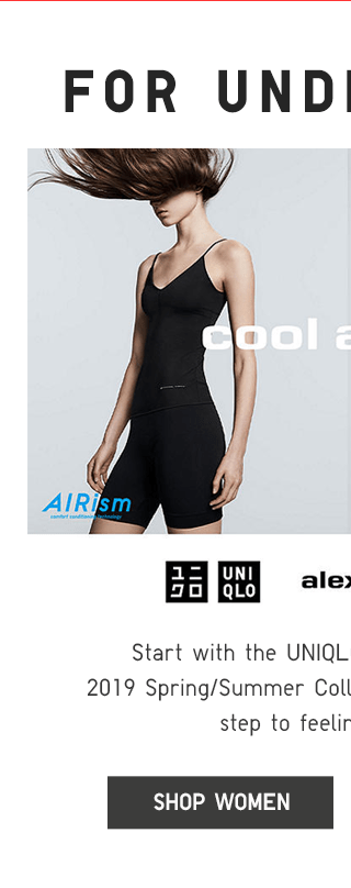 UNIQLO AND ALEXANDERWANH AIRISM - SHOP WOMEN