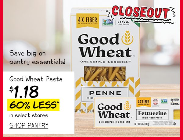 Good Wheat Pasta