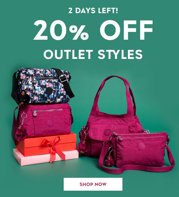 Extra 20% Off Outlet Styles