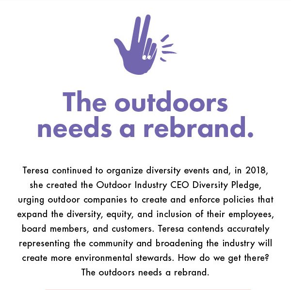 The outdoors needs a rebrand.