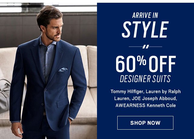 3 FOR 99.99 Dress Shirts & Sport Shirts + BOG2 Ties + BOGO + ARRIVE IN STYLE |60% Off Designer Suits + 60% Off Outerwear & Sweaters - SHOP NOW