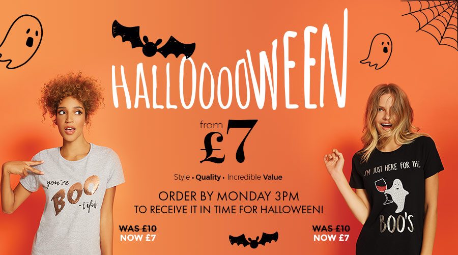 Last chance to order in time for halloween - shop now!