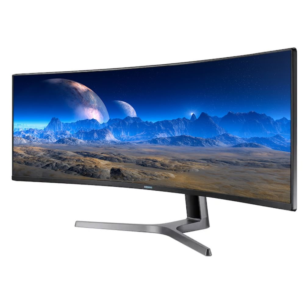 Samsung C49RG90 49 in. Dual QHD 120Hz HDMI VGA DP FreeSync HDR Curved QLED Gaming Monitor