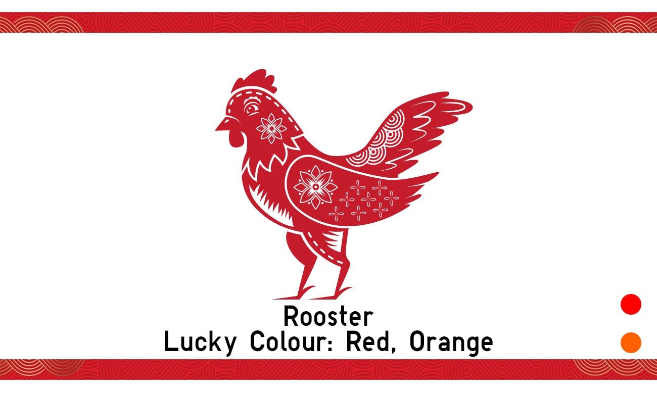 Rooster Lucky Colour