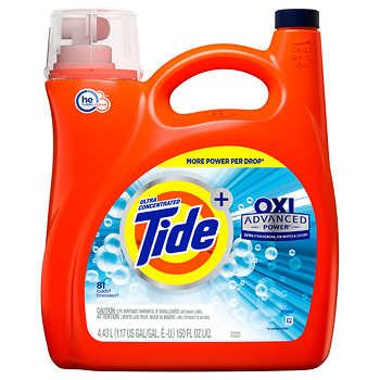 Tide + OXI Advanced Power HE Liquid Laundry Detergent