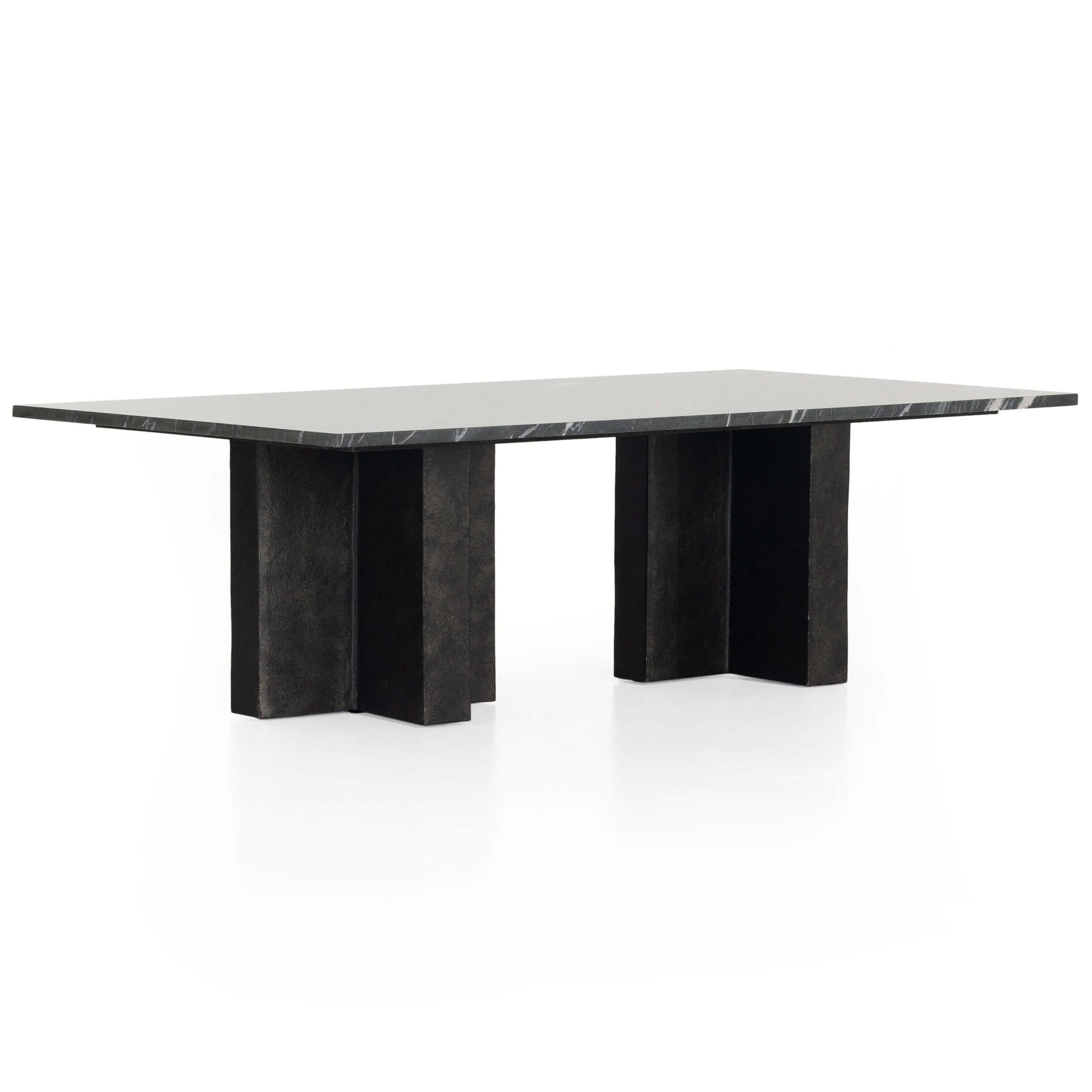 Image of Terrell Coffee Table, Black Marble
