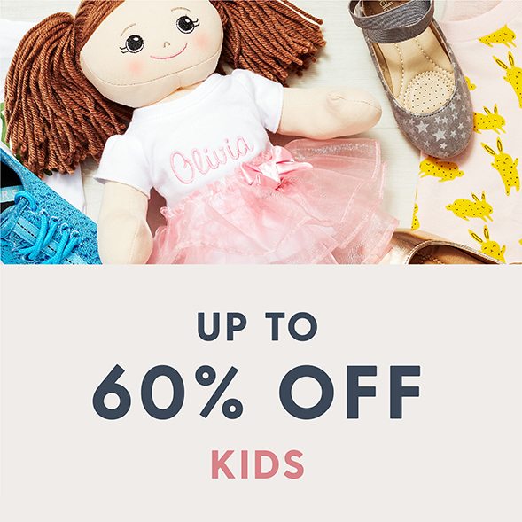 Up to 60% Off Kids