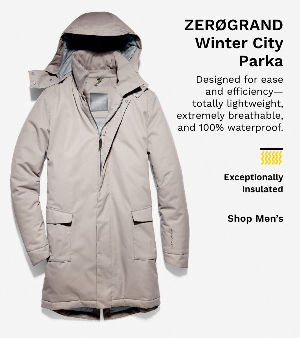 Shop Zerogrand Winter City Parker