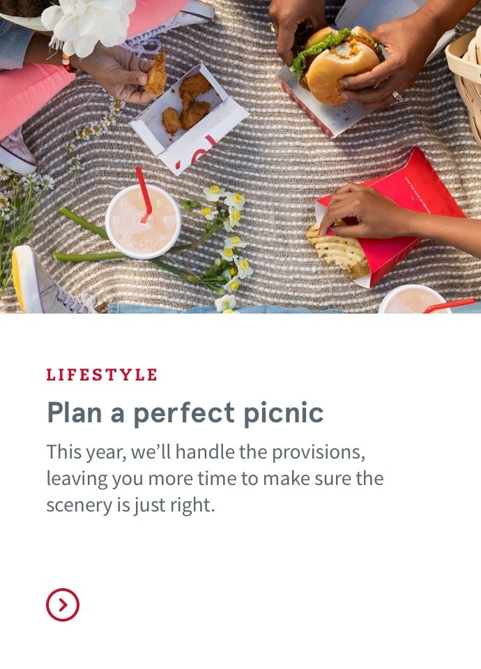 Plan a perfect picnic | This year, we’ll handle the provisions, leaving you more time to make sure the scenery is just right.