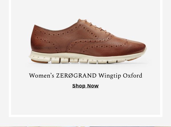 Shop Women's ZEROGRAND Wingtip Oxford