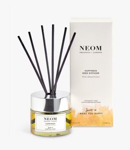 NEOM Wellbeing London Happiness Reed Diffuser, £36