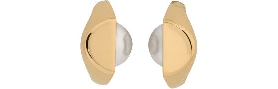 Maison Margiela - Gold Pearl Earrings