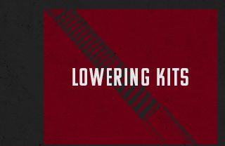 Lowering Kits 