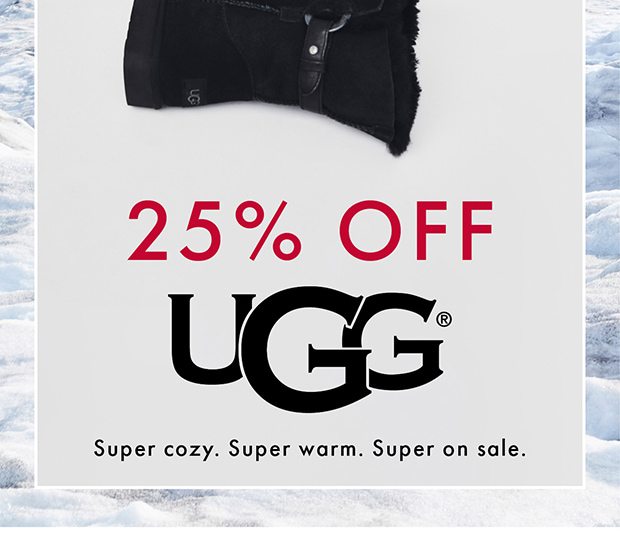 25% OFF UGG