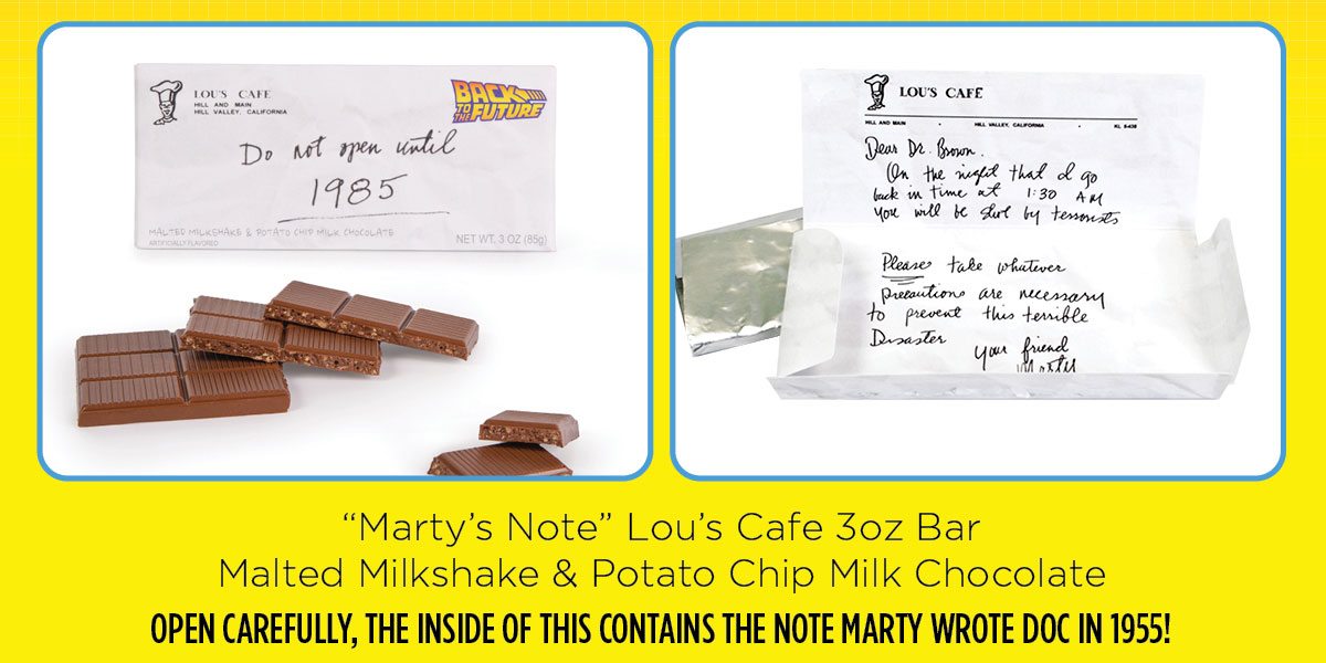 Marty's Note - Malted MilkShake + Potato Chip Chocolate Bar
