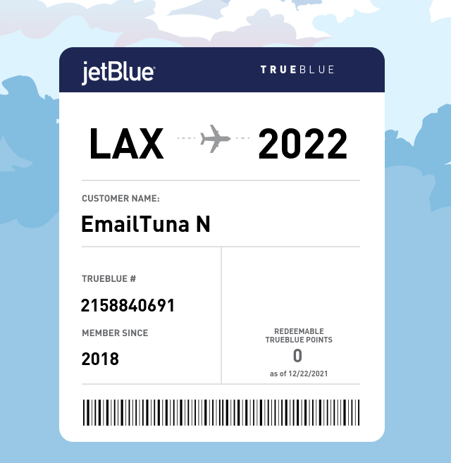 Your 2021 in review. Now boarding, more adventures with JetBlue in the New Year.