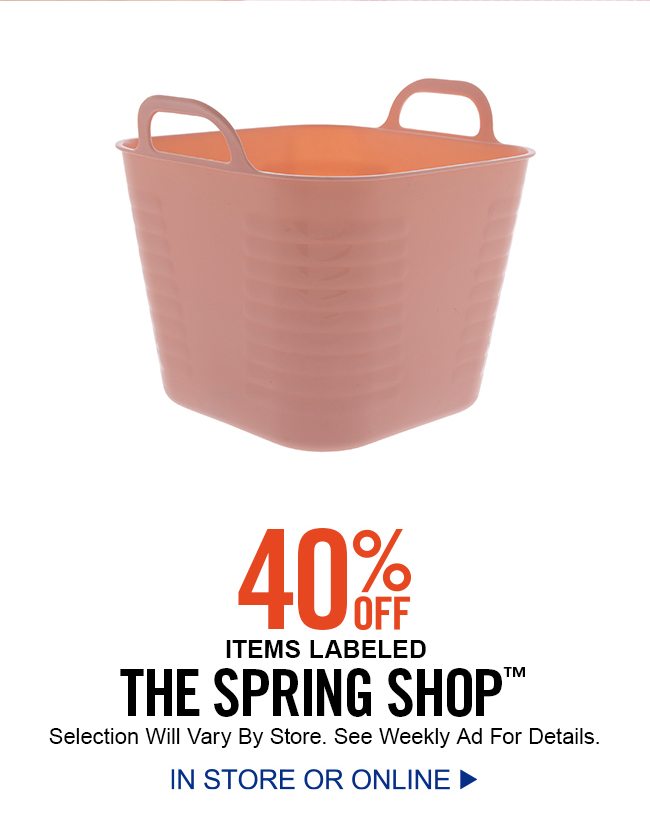 Spring Shop