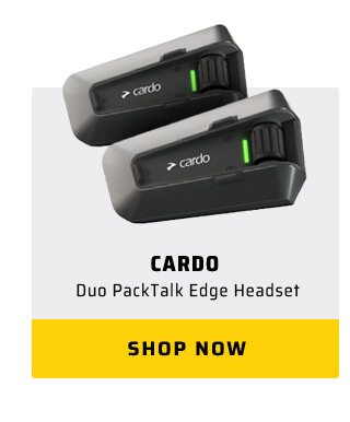 Cardo Duo PackTalk Edge Headset