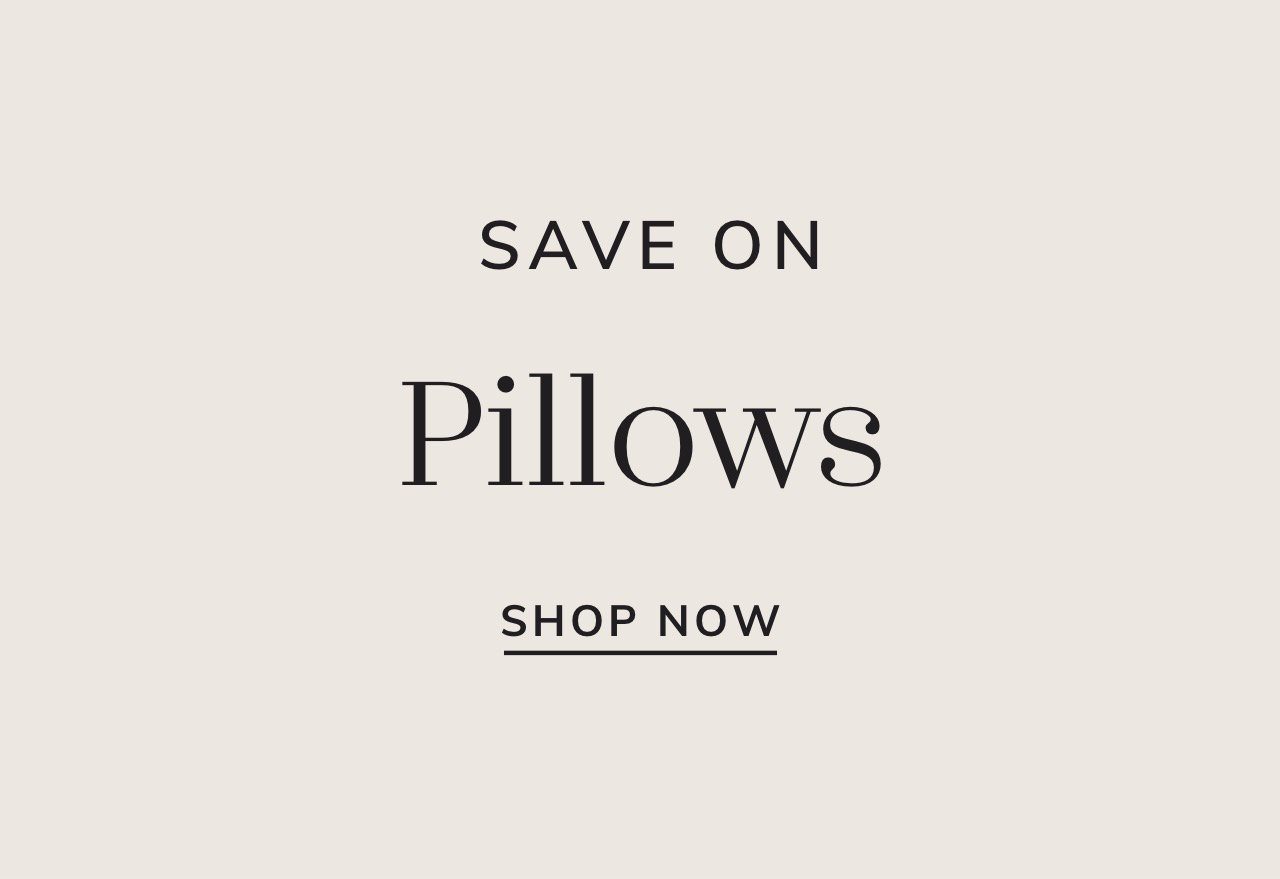 Pillow Sale