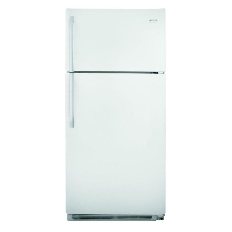 Frigidaire 18 cu ft Top Freezer Refrigerator - 30"W White