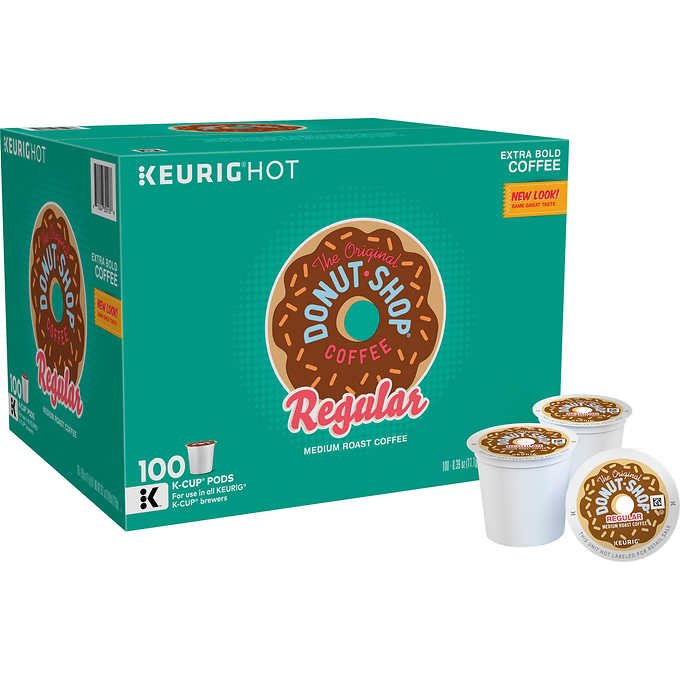 Green Mountain The Original Donut Shop Coffee, Medium, 100 K-Cup Pods