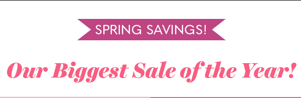 Spring Savings! It's All About Mom!