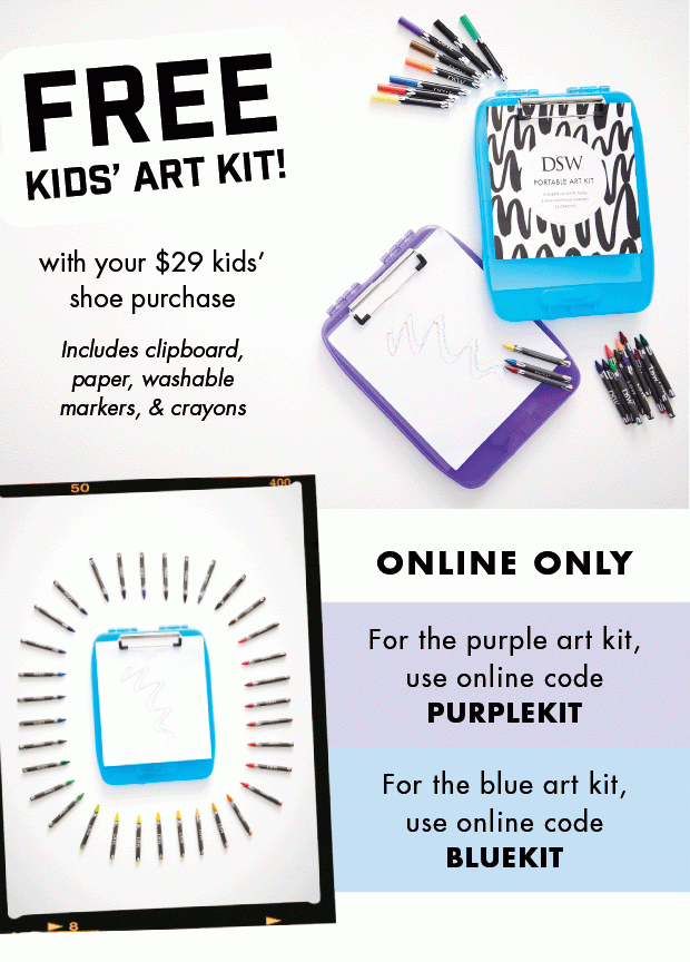 FREE KIDS' ART KIT!