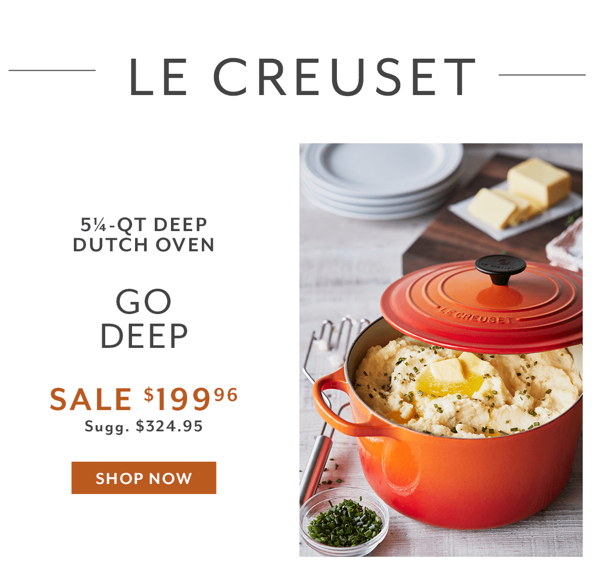 Le Creuset Signature Deep Round Dutch Oven